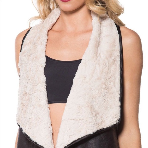 RARE - Black Milk Wanderer Vest / Vegan Shearling - Picture 8 of 8